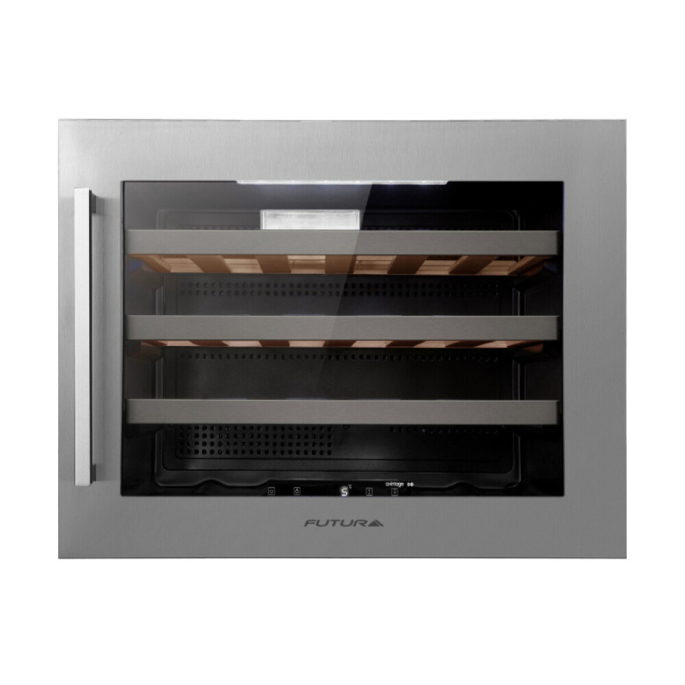Enfriadora de vino Futura Plus FUT-EV22X acero inox. 22 botellas acero inoxidable