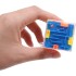 Cubo Magico Laberinto 3D Antiestres Ansiedad Ingenio Puzzle Color Variante Azul