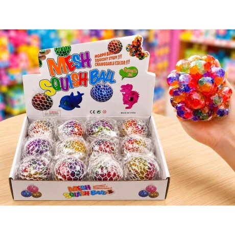 Pelota Squishy con Malla 6 Orbit Antiestres Sensorial 001