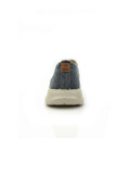 Mocasin suela beige alta AZUL