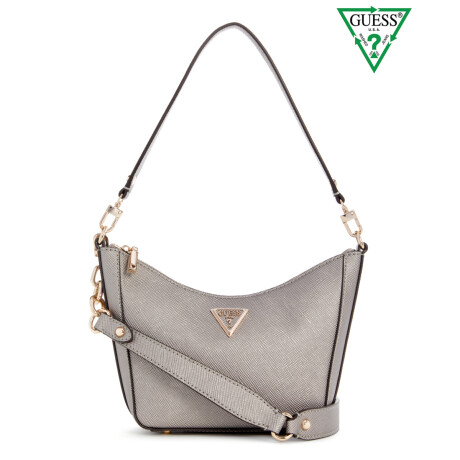 Cartera Guess Eco Gloriana Chica Gris 0