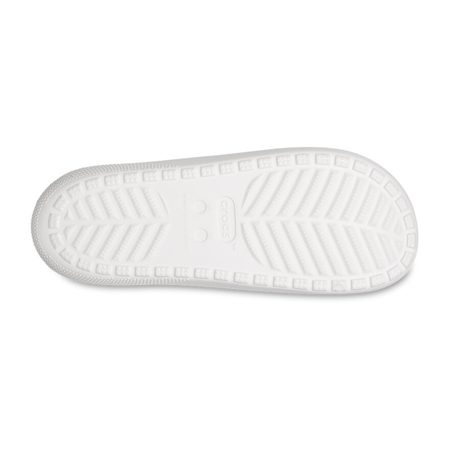 Sandalias Crocs Classic Slide V2 - Unisex White