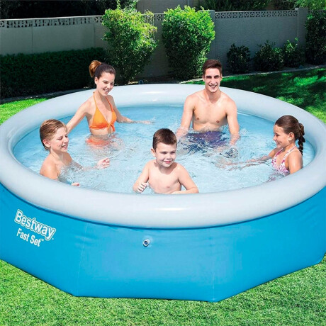 Piscina Bestway Gomón Inflable 3800 Litros + Regalos Azul