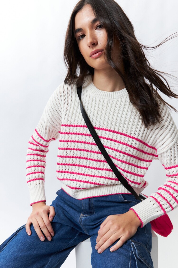 SWEATER FATIMA Malva