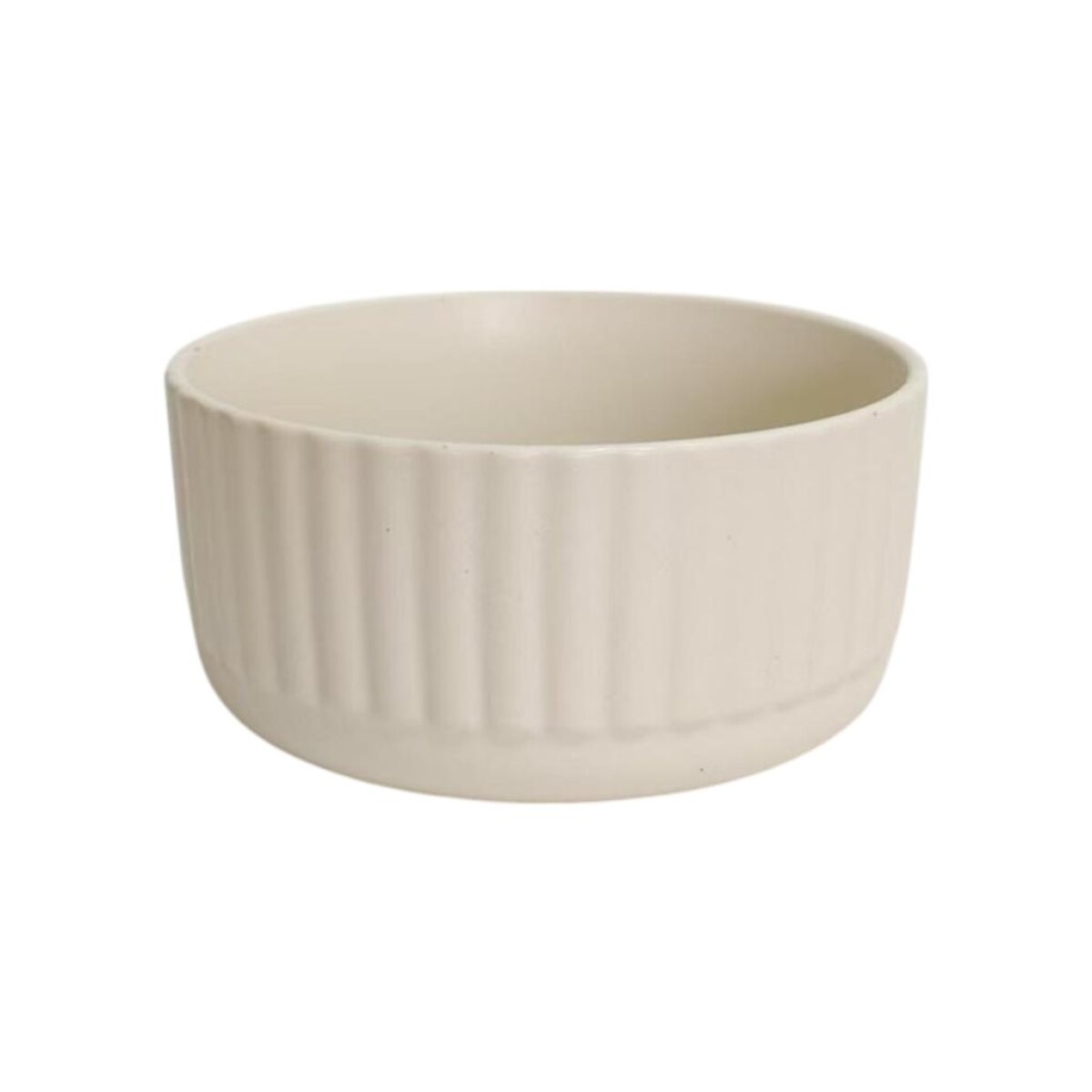 BOWL CERAMICA D15.5x7.5CM NIMBO BLANCO 