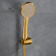 GRIFERIA KIT DE DUCHA MANUAL ORO BRILLO BRUSHED GOLD DORADO-BRUSHED GOLD