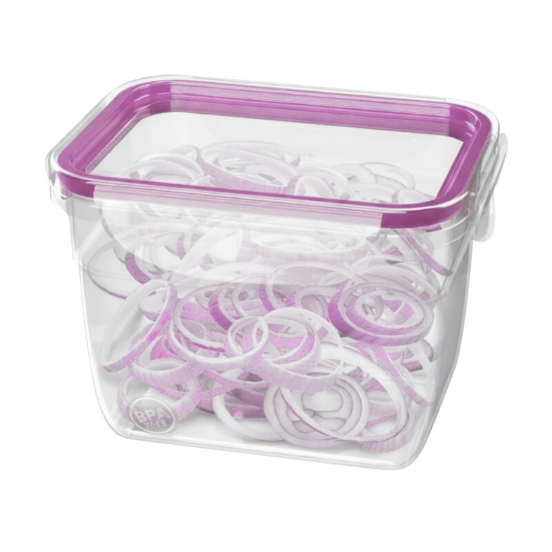 Pote con traba 770 ml ROSADO