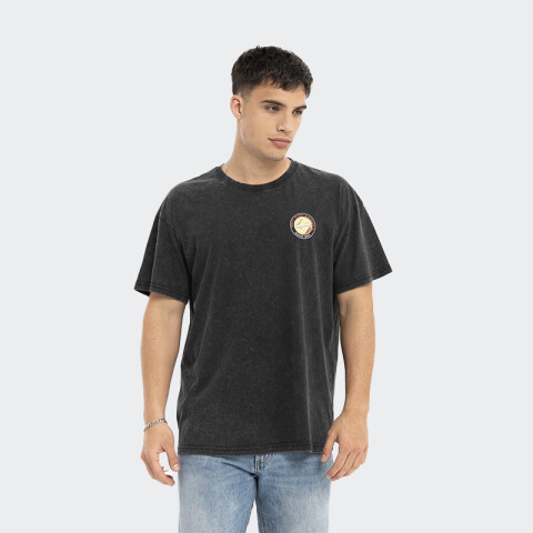 Remera Reef Oversize Negro