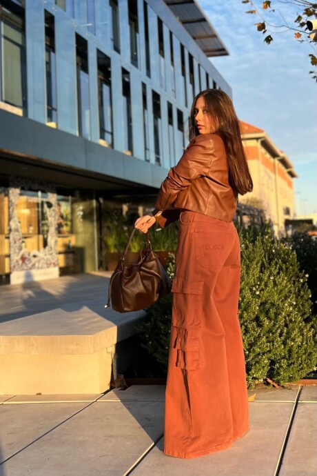 Pantalón Cora Marrón Marrón