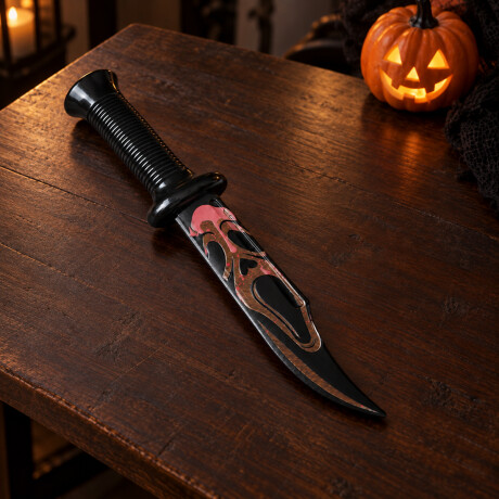 Cuchillo con sangre disfraz Sc