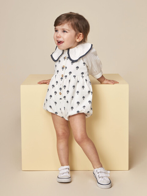 Peto Estampado Blanco