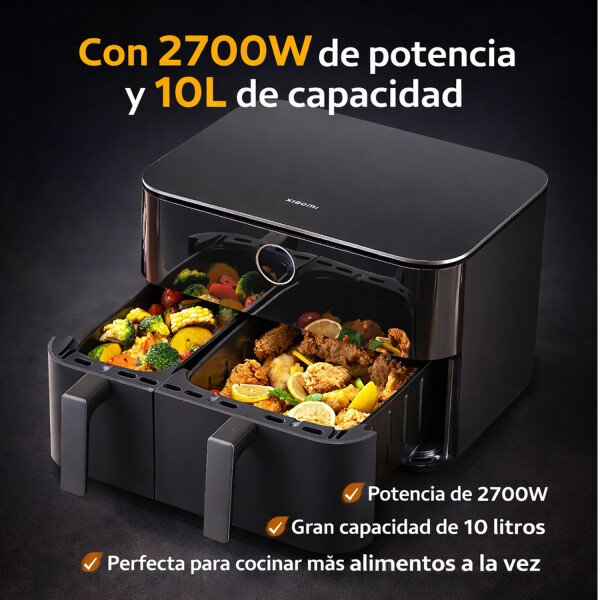 Freidora De Aire Xiaomi Dual 2700w 10l FREIDORA DE AIRE XIAOMI DUAL ZONE AIR FR