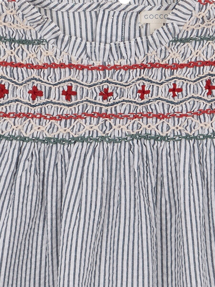 Blusa Con Nido De Abeja Turquesa Oscuro