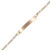 Pulsera de niño/niña en oro amarillo 18k. con espacio para grabado Pulsera de niño/niña en oro amarillo 18k. con espacio para grabado
