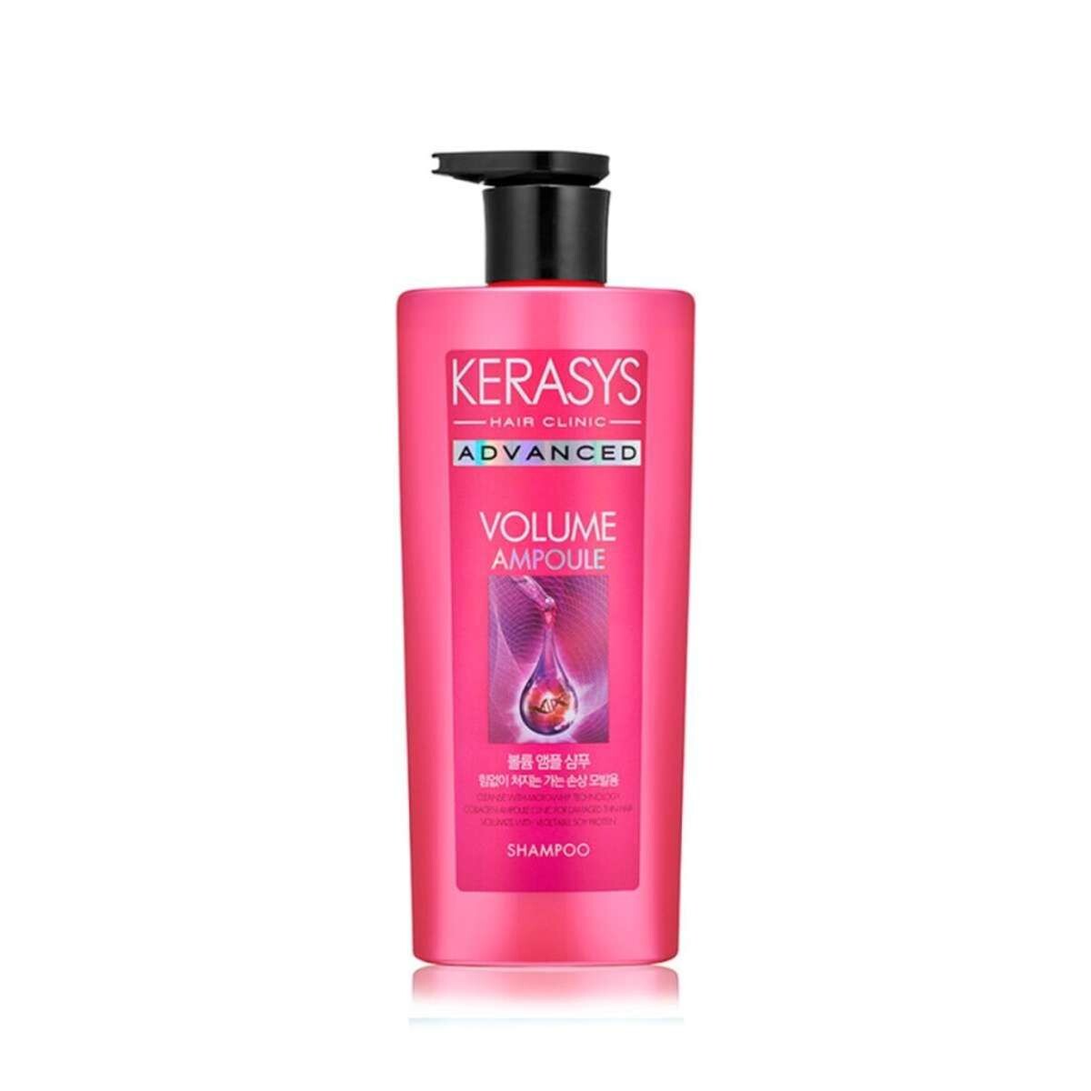 Shampoo Kerasys - Advanced Volume Ampoule Treatment (600Ml) - Nutrición Profunda, Resistencia Y Gran Vitalidad. 