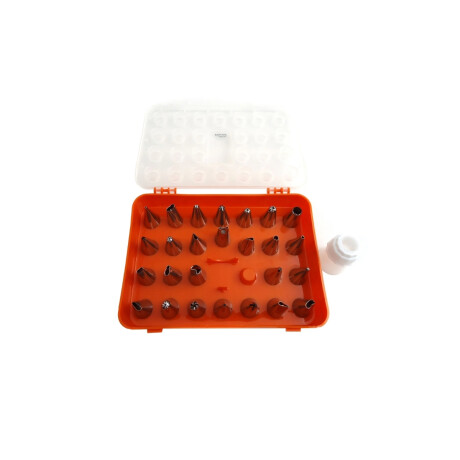 Set de 26 Punteros con Adaptador de Acero Inoxidable Set de 26 Punteros con Adaptador de Acero Inoxidable