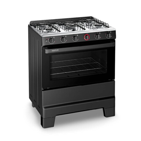 Cocina a Gas Smartlife 5H SL-KBR845B Negro