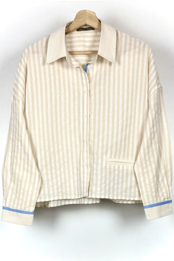 CAMISA ALGODON LUMA BEIGE