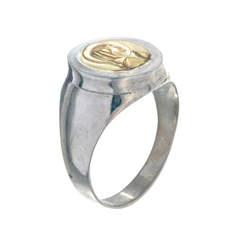 Anillo plata 925 con double Anillo plata 925 con double