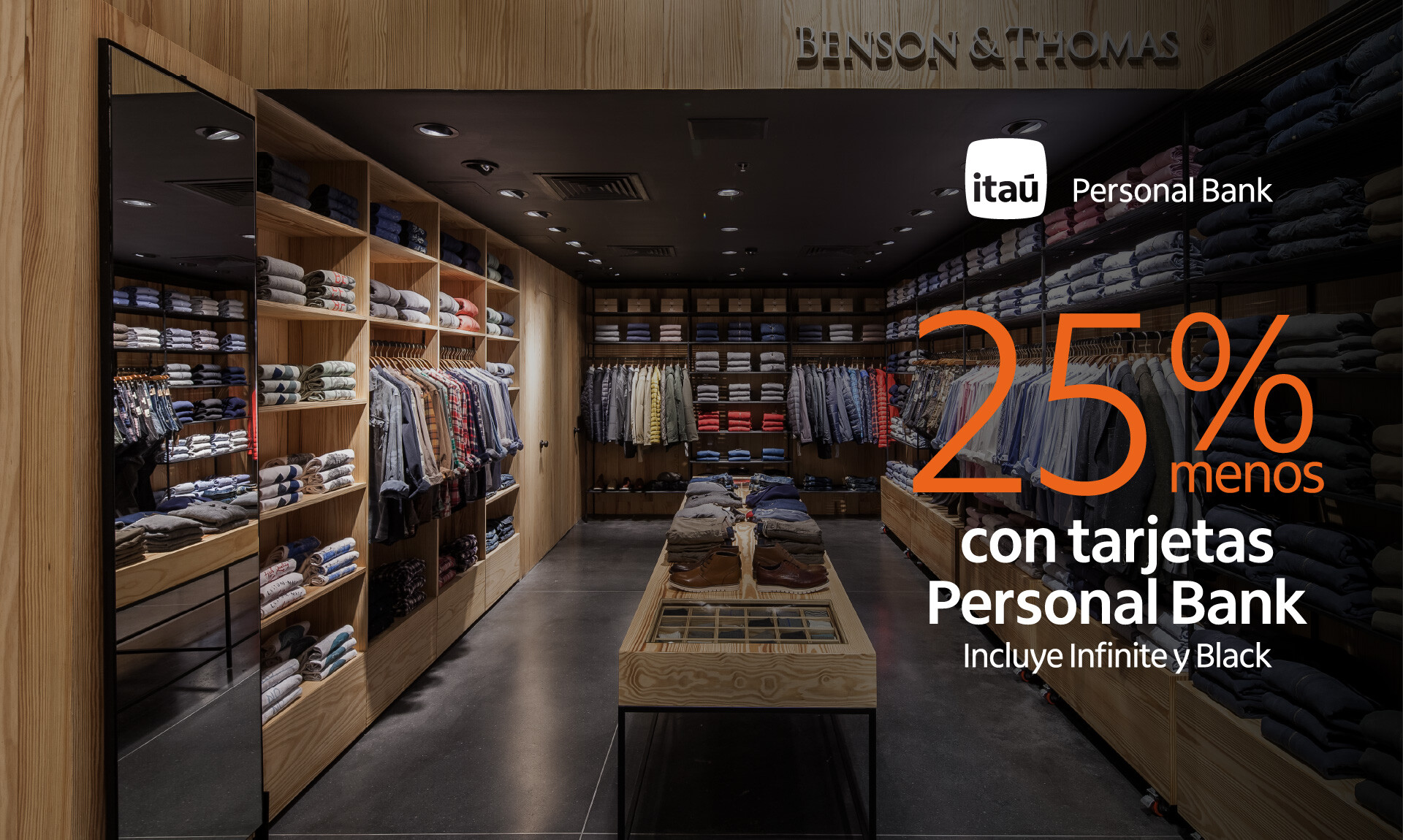 ITAÚ MODA, promoción, ropa de hombre, ropa de verano