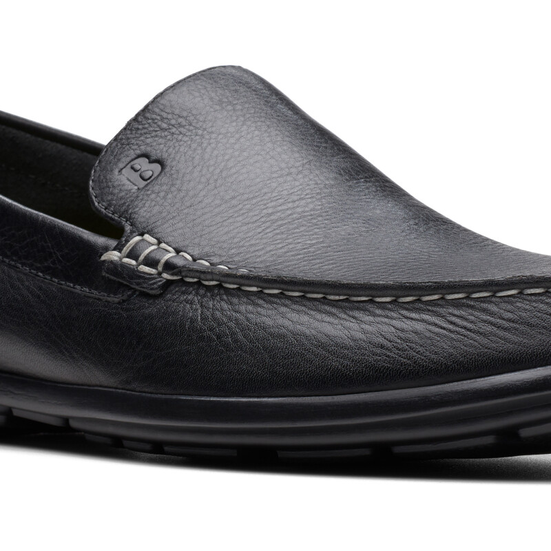 Zapato de Hombre Clarks Grafton Loafer Negro
