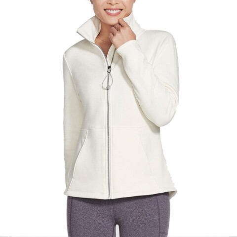 Campera Skechers Gosnuggle Blanco