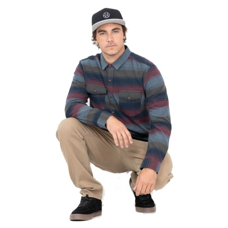 Camisa Algodón Maui and Sons - Drift Flannel - Multicolor Camisa Algodón Maui and Sons - Drift Flannel - Multicolor