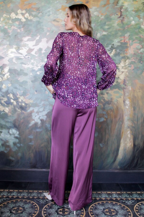 Pantalon Saten Wide VIOLETA