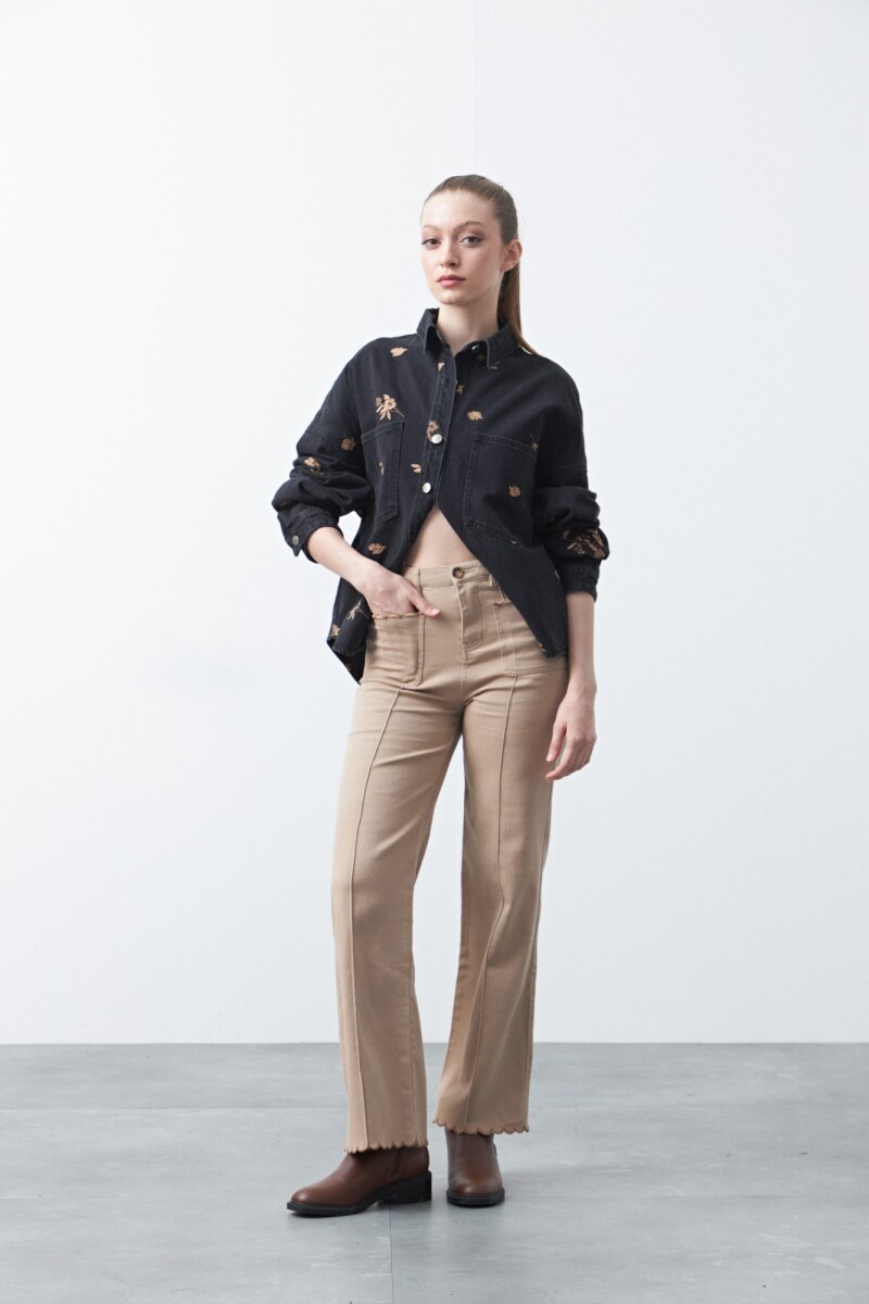 PANTALÓN RAMIS Beige Oscuro