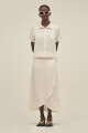 LONG SKIRT Cream