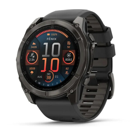 Fenix 8 - Unisex Carbon/grey