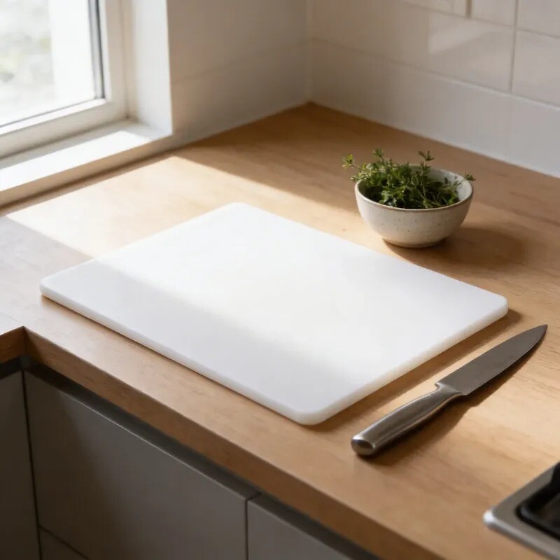 Tabla para picar en polipropileno Blanca - F/CBWH-1520 Tabla para picar en polipropileno Blanca - F/CBWH-1520