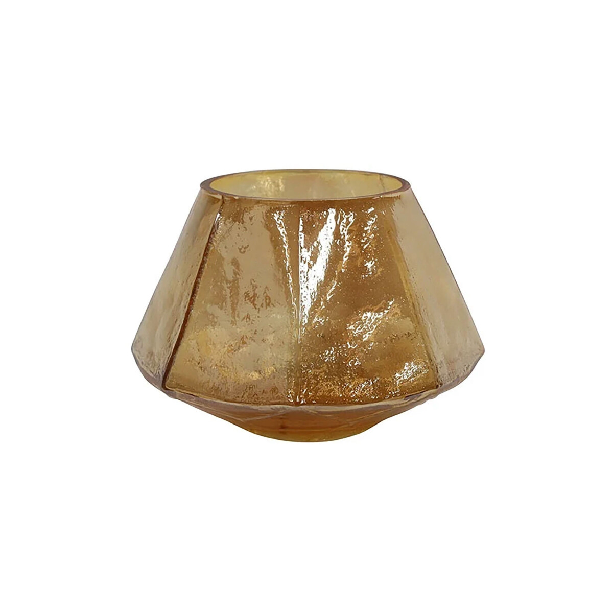 CANDELABRO - VIDRIO NATURAL-BEIGE JEANNA 