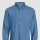 Camisa Plain Clásica Con Acabado Denim Light Blue Denim