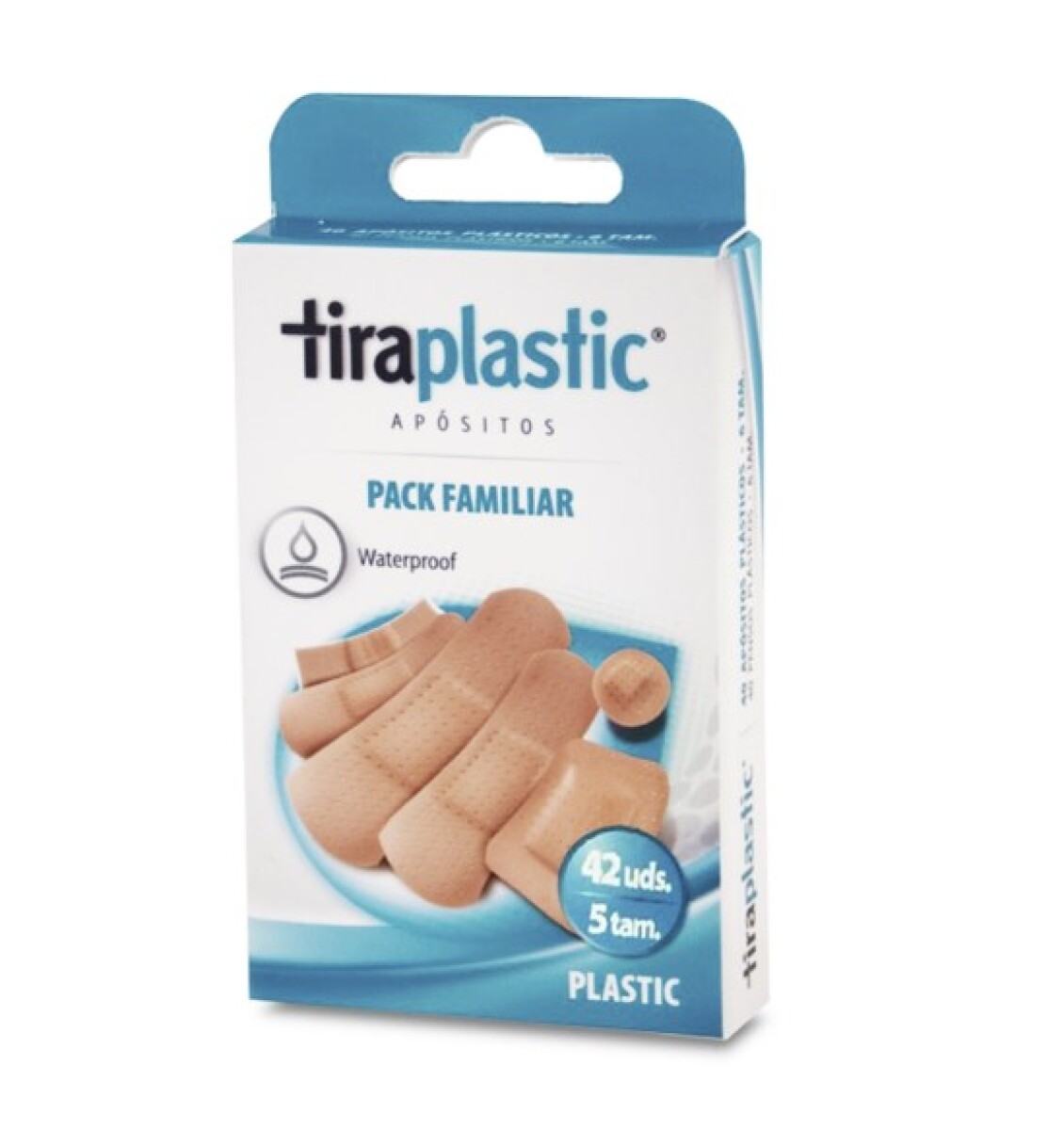 Tiraplastic curitas Pack familiar x42 5 tamaños 