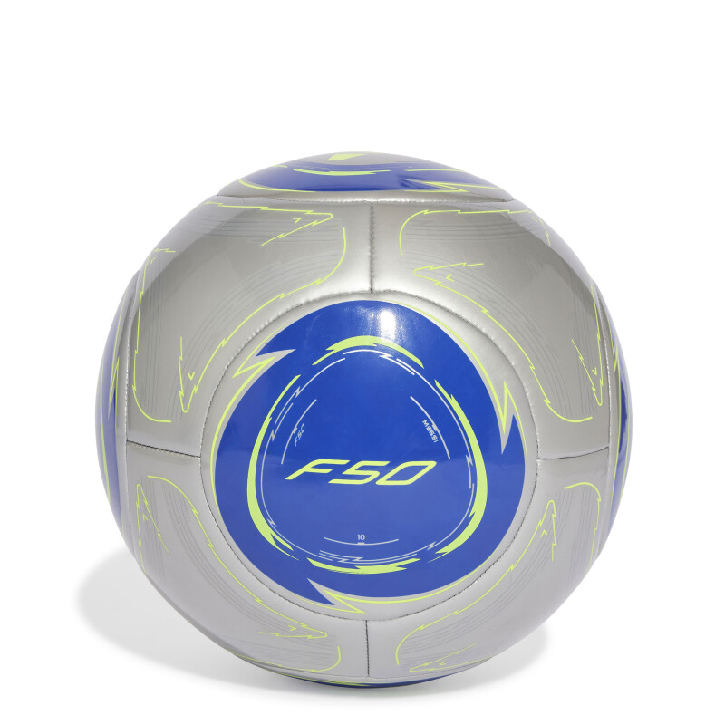 Pelota Adidas Messi Club Plateado - Azul - Amarillo