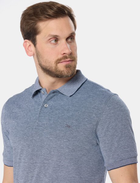 REMERA POLO LISA PIQUÉ Oxford