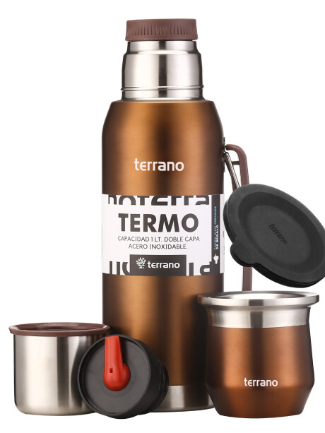 Set Acero 1LT. Mate Flap Copper