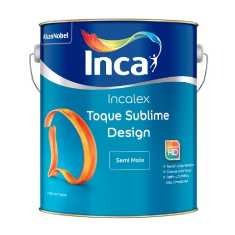 INCALEX TOQUE SUBLIME SEMI MATE COLORES INTERMEDIOS - 3.6LT INCALEX TOQUE SUBLIME SEMI MATE COLORES INTERMEDIOS - 3.6LT