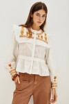 Camisa Nash Frills Crudo