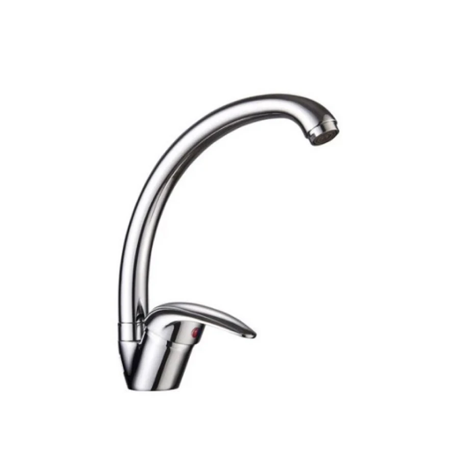 Grifería De Cocina de Mesada Monocomando Salida Alta Cromada Línea Granada Grifería De Cocina de Mesada Monocomando Salida Alta Cromada Línea Granada