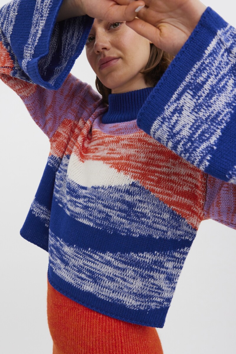 Sweater Doris Sodalite Blue