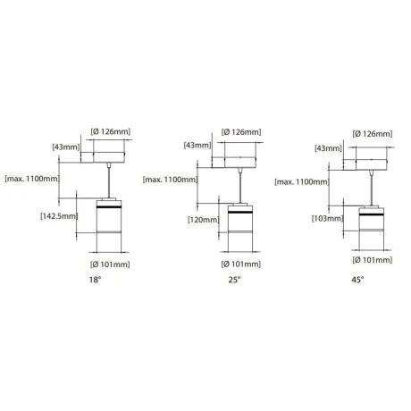 Ledion - Lampara Led Pendant Lighting - 17W/220V. 3000K 001