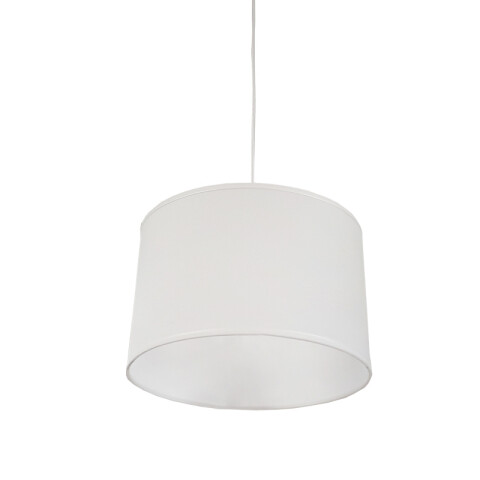 Lámpara colgante pantalla color blanco 1XE27 Ø30cm JU0350