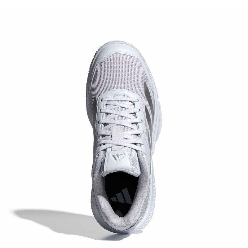 Championes de Mujer Adidas Court Quick P Blanco - Plata