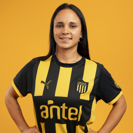 Peñarol Home Jersey Wns 26-78755705 Amarillo/Negro