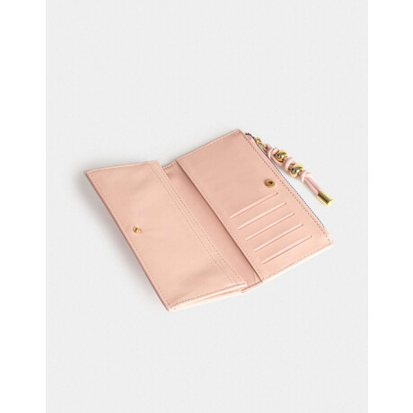 Billetera Fichero Negro Rosa Viejo