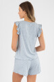 Pijama milena vest Gris