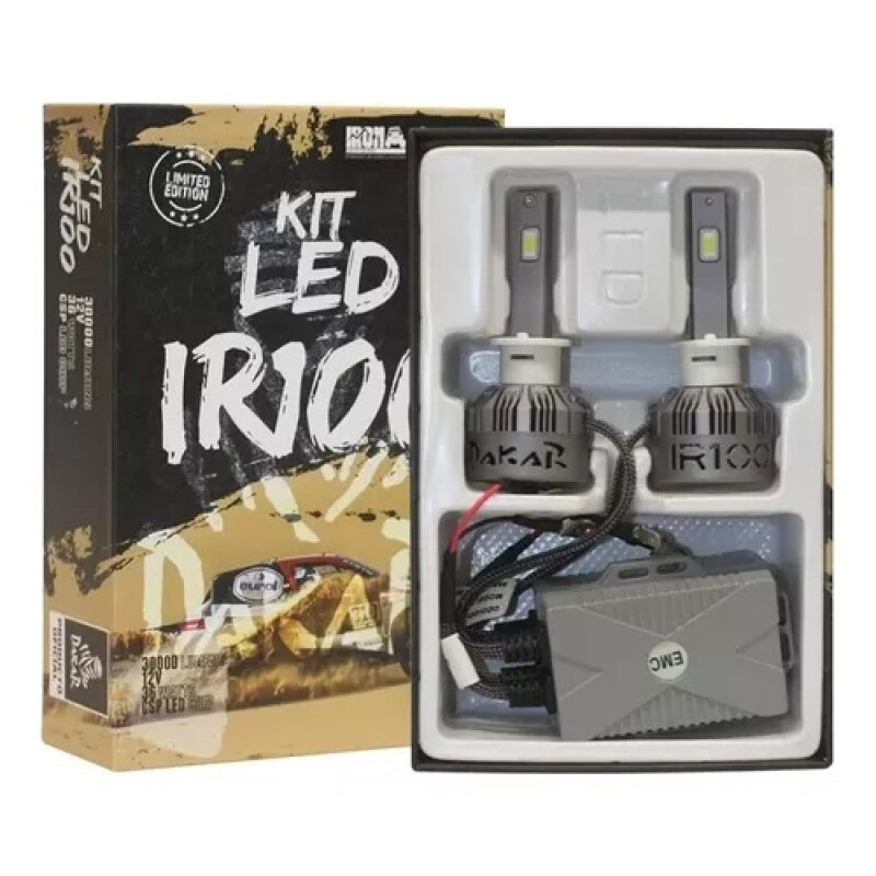 KIT LED H16 V10 4 CARAS 56.000LM - 6500K Kit Led H16 V10 4 Caras 56.000lm - 6500k
