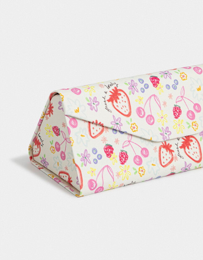 Estuches Anteojos Foodie Estuches De Anteojos Plegable - Combinacion Multicolor